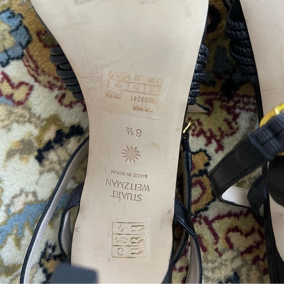 Stuart Weitzman Twist Sleek Sandal Heel - Picture 4 of 9